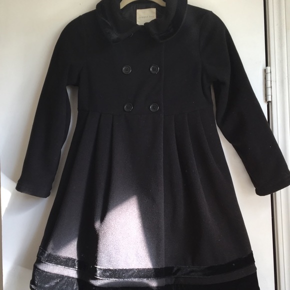•host pick• Copper Key Girls Velvet Trim PeaCoat - Picture 4 of 8